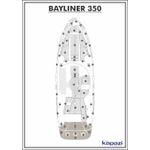 Tapete-PVC-Thermo-Deck-Classic-para-Bayliner-350-Plataforma-Areia-friso-Preto