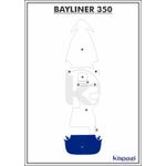 Tapete-PVC-Vinil-Kap-para-Bayliner-350-Plataforma-Azul-Royal