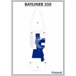 Tapete-PVC-Vinil-Kap-para-Bayliner-350-Cockpit-Azul-Royal