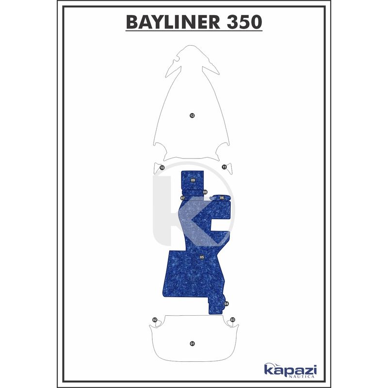 Tapete-Textil-Nauti-Clean-para-Bayliner-350-Cockpit-Azul-Maritimo-com-Borda