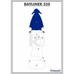 Tapete-PVC-Vinil-Kap-para-Bayliner-350-Proa-Azul-Royal