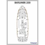 Tapete-EVA-Soft-Tech-para-Bayliner-350-Passadico-Areia-friso-Preto
