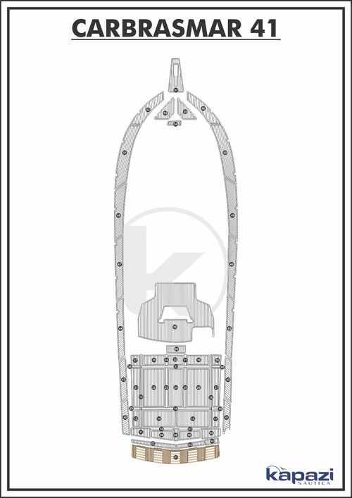 Tapete EVA Soft Tech para Carbrasmar 41 - Plataforma