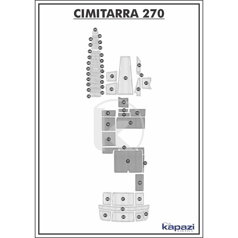 tapete-pvc-thermo-deck-comfort-para-cimitarra-270-cockpit-cinza-friso-preto