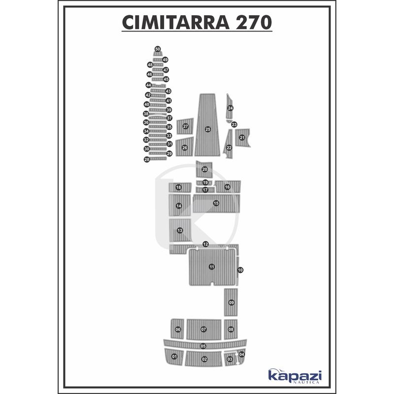 tapete-pvc-thermo-deck-comfort-para-cimitarra-270-completo-cinza-friso-preto