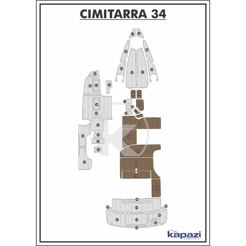 tapete-pvc-thermo-deck-beach-para-cimitarra-34-cockpit-natural-friso-preto