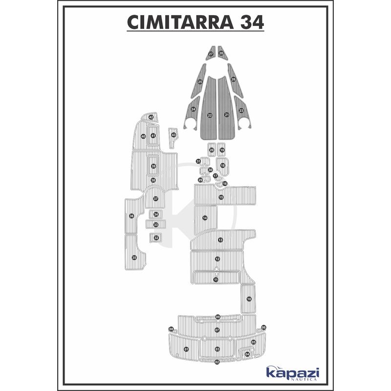 tapete-pvc-thermo-deck-comfort-para-cimitarra-34-proa-cinza-friso-preto