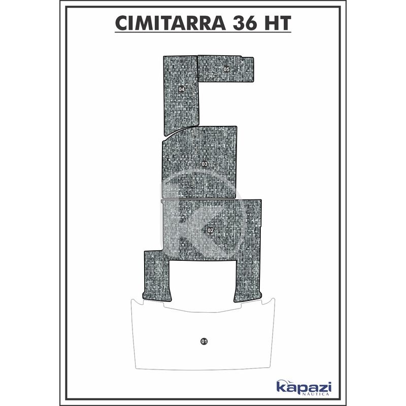 tapete-pvc-nautico-trancado-para-cimitarra-36-ht-cockpit-branco-e-preto-com-borda