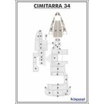 tapete-pvc-thermo-deck-classic-para-cimitarra-34-proa-areia-friso-preto