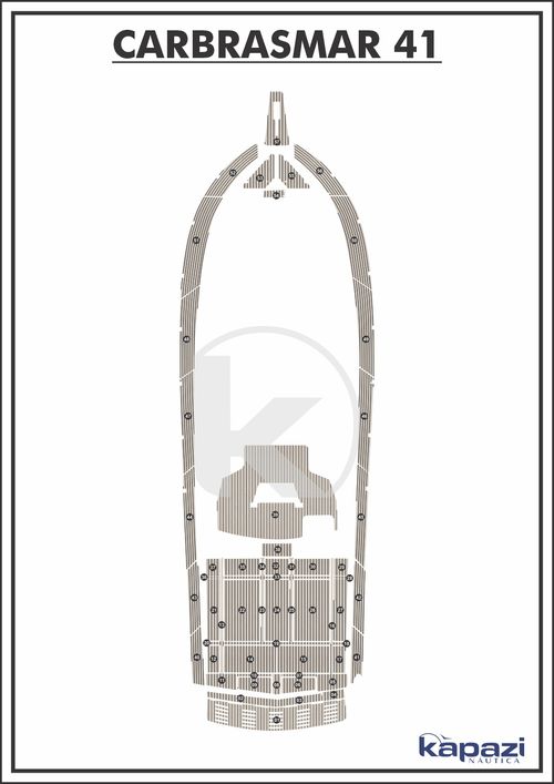 Tapete PVC Thermo Deck Classic para Carbrasmar 41 - Completo