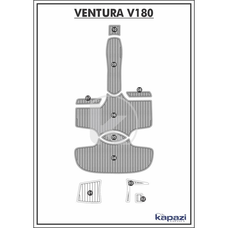 tapete-pvc-thermo-deck-comfort-para-ventura-v-180-cockpit-cinza-friso-preto