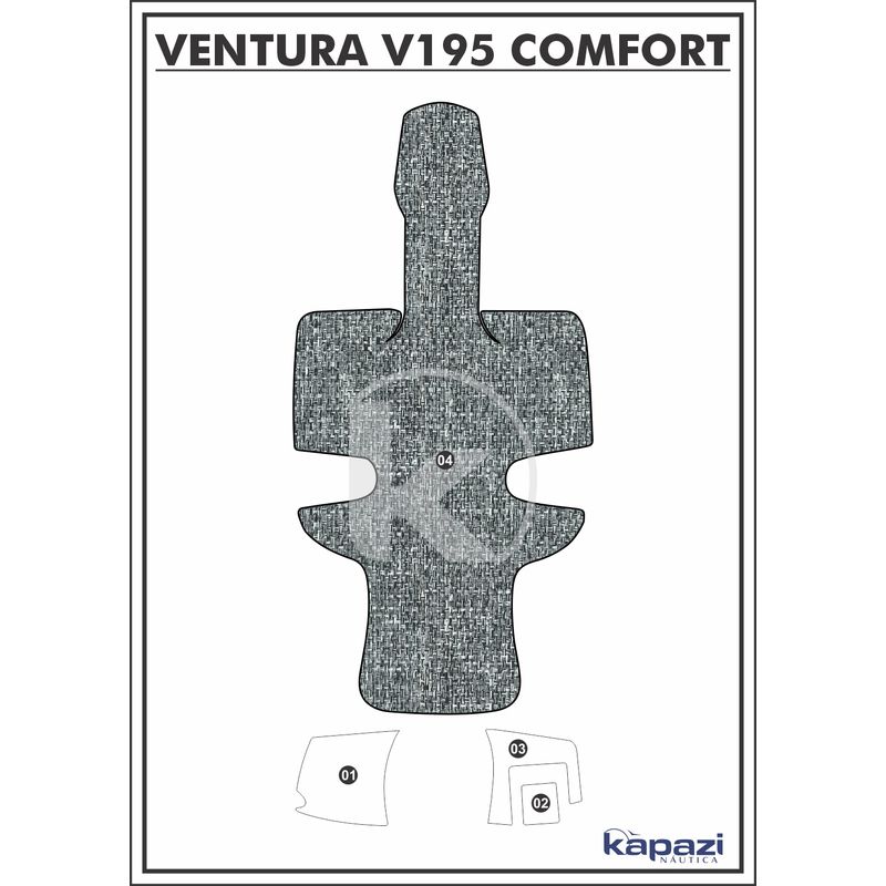 tapete-pvc-nautico-trancado-para-ventura-v-195-comfort-cockpit-branco-e-preto-com-borda