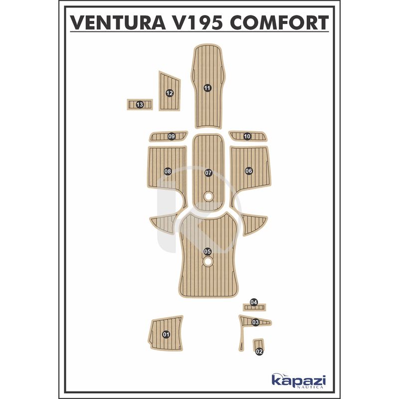 tapete-eva-soft-tech-para-ventura-v-195-comfort-completo-areia-friso-preto