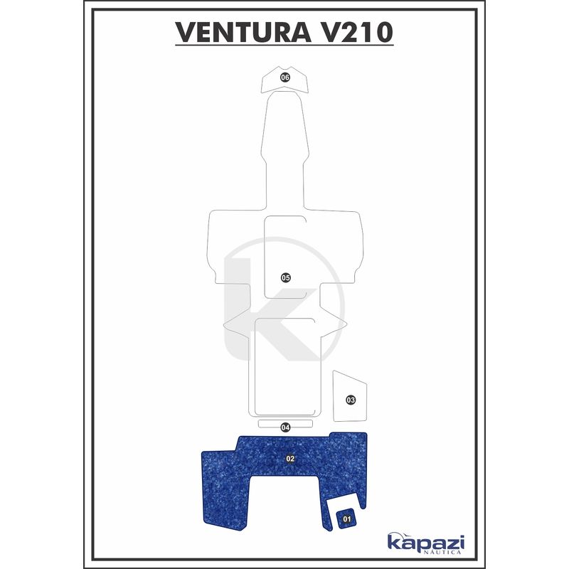 tapete-textil-nauti-clean-para-ventura-v-210-plataforma-azul-maritimo-com-borda