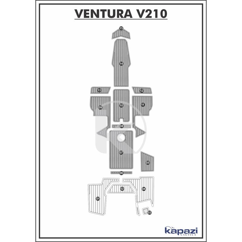 tapete-pvc-thermo-deck-comfort-para-ventura-v-210-cockpit-cinza-friso-preto