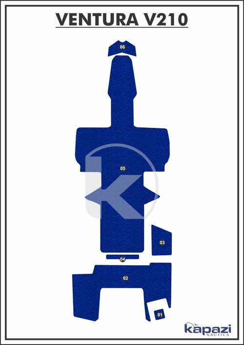 Tapete PVC Vinil Kap para Ventura V 210 - Completo