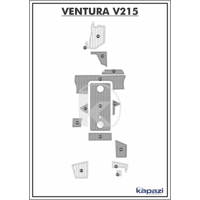 tapete-pvc-thermo-deck-comfort-para-ventura-v-215-cockpit-cinza-friso-preto