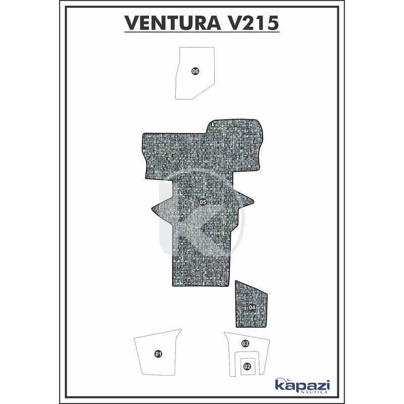 tapete-pvc-nautico-trancado-para-ventura-v-215-cockpit-branco-e-preto-com-borda