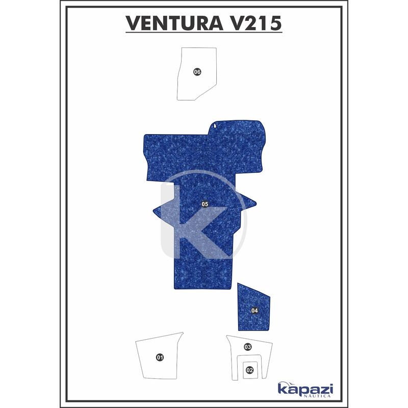 tapete-textil-nauti-clean-para-ventura-v-215-cockpit-azul-maritimo-com-borda