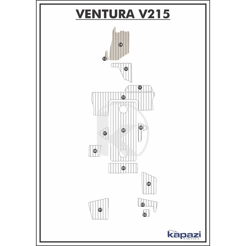 tapete-pvc-thermo-deck-classic-para-ventura-v-215-cabine-areia-friso-preto