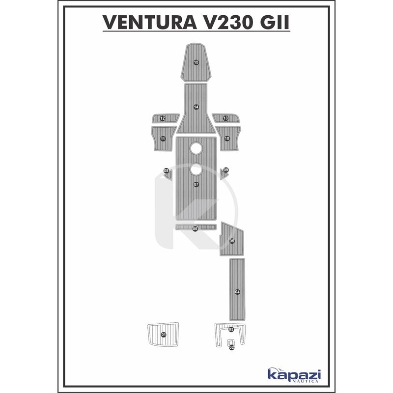tapete-pvc-thermo-deck-comfort-para-ventura-v-230-gii-cockpit-cinza-friso-preto