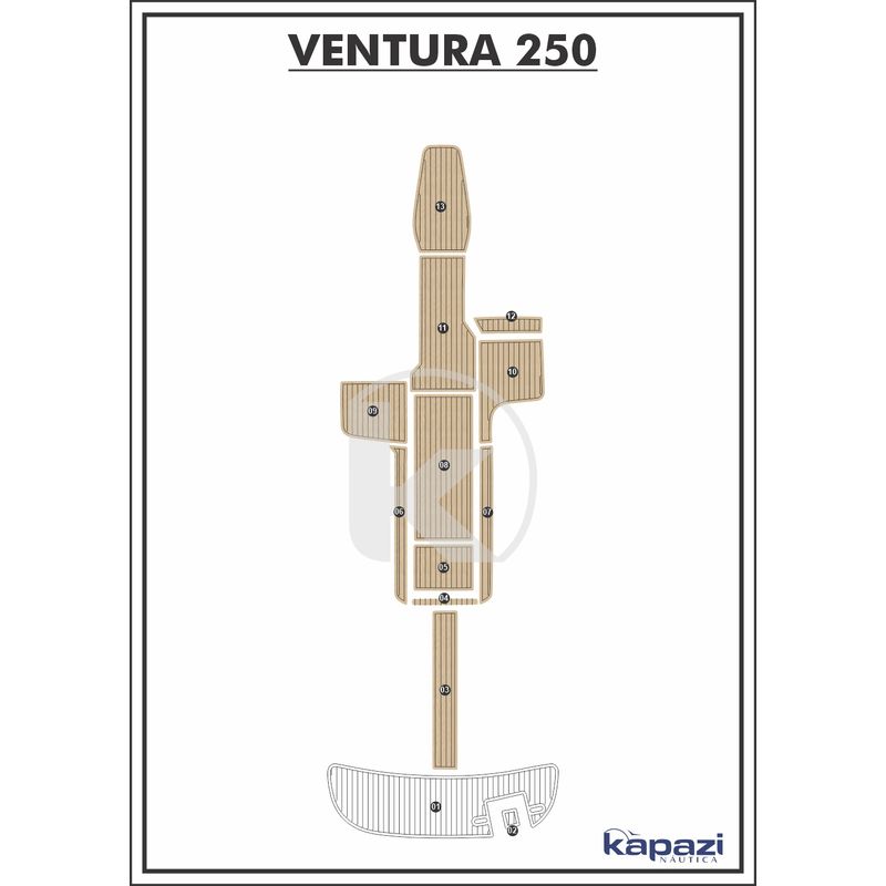 tapete-eva-soft-tech-para-ventura-250-cockpit-areia-friso-preto