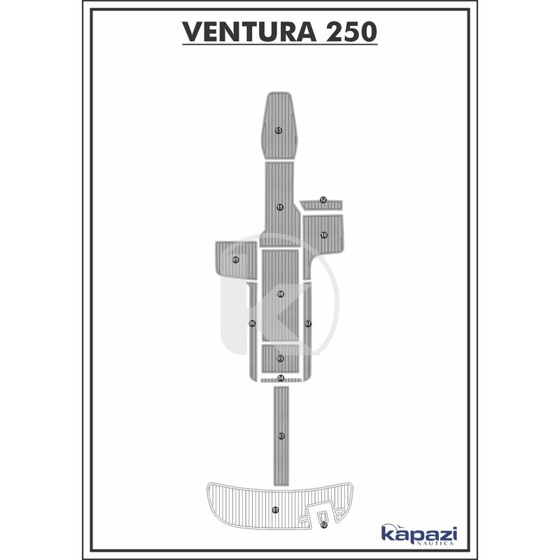 tapete-pvc-thermo-deck-comfort-para-ventura-250-cockpit-cinza-friso-preto