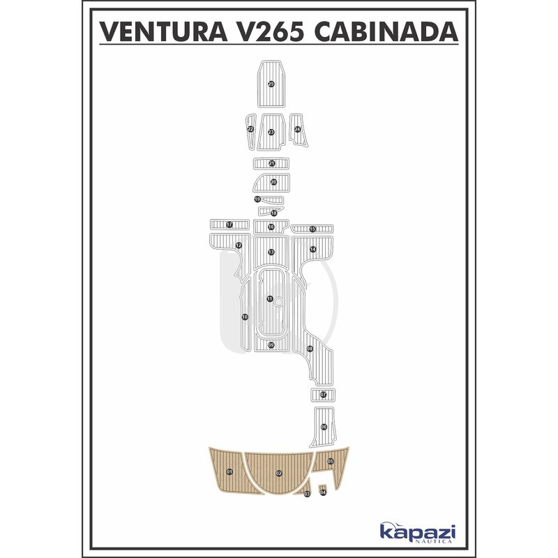tapete-eva-soft-tech-para-ventura-v-265-cabin-comfort-plataforma-areia-friso-preto