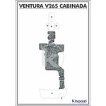 tapete-pvc-nautico-trancado-para-ventura-v-265-cabin-comfort-cockpit-branco-e-preto-com-borda