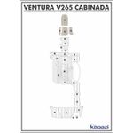 tapete-pvc-thermo-deck-classic-para-ventura-v-265-cabin-comfort-cabine-areia-friso-preto