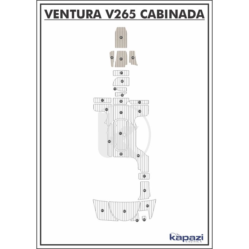 tapete-pvc-thermo-deck-classic-para-ventura-v-265-cabin-comfort-cabine-areia-friso-preto
