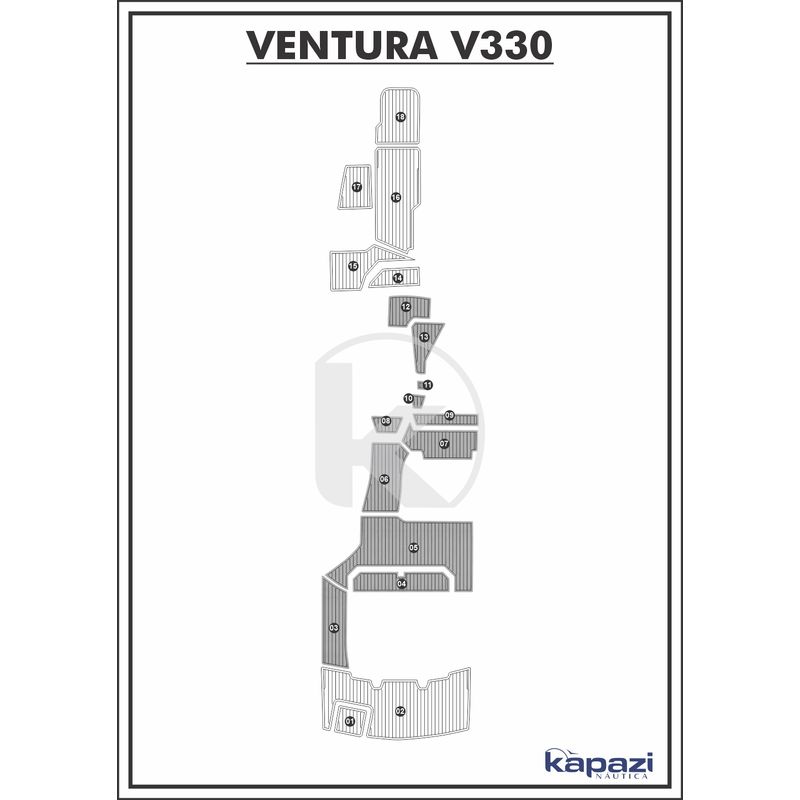 tapete-pvc-thermo-deck-comfort-para-ventura-v-330-cockpit-cinza-friso-preto