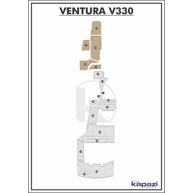 tapete-eva-soft-tech-para-ventura-v-330-cabine-areia-friso-preto