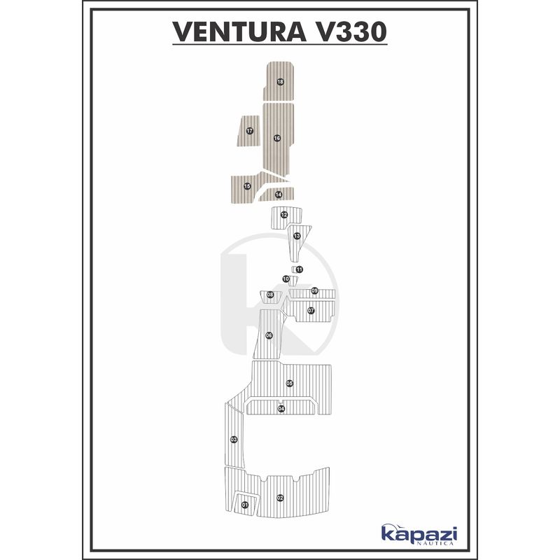tapete-pvc-thermo-deck-classic-para-ventura-v-330-cabine-areia-friso-preto
