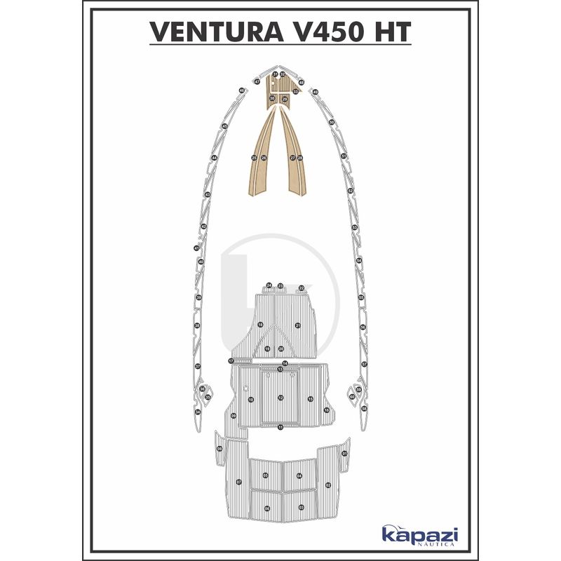 tapete-eva-soft-tech-para-ventura-v-450-ht-proa-areia-friso-preto