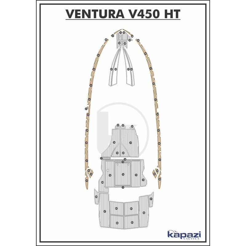 tapete-eva-soft-tech-para-ventura-v-450-ht-passadico-areia-friso-preto