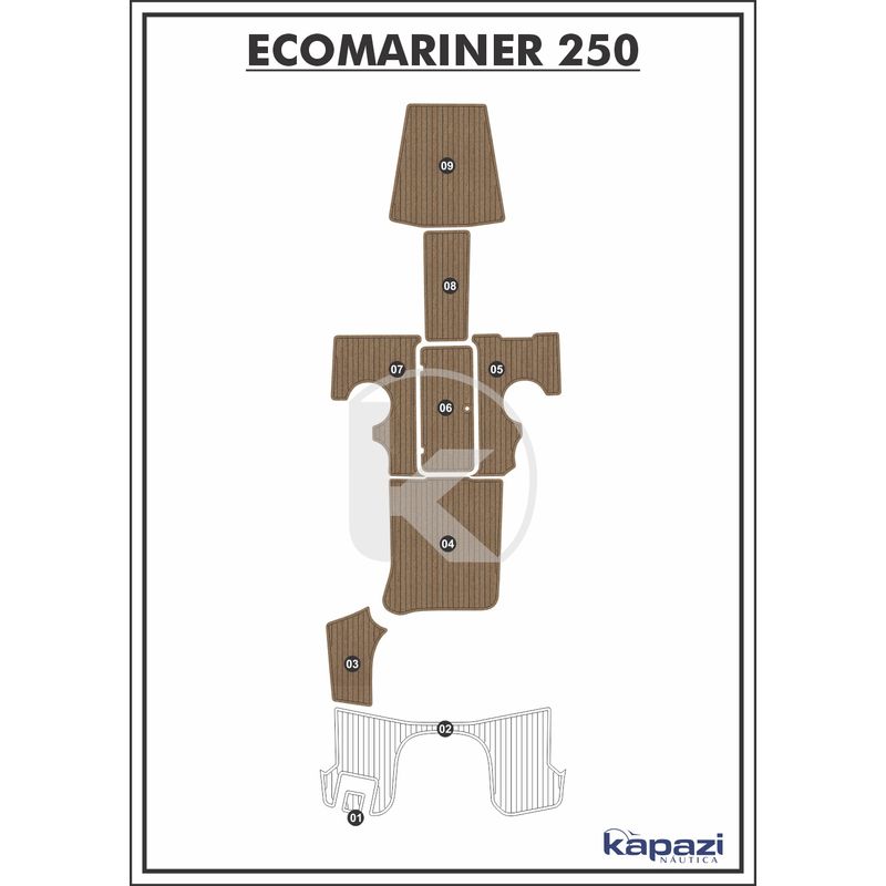 tapete-pvc-thermo-deck-beach-para-ecomariner-250-cockpit-natural-friso-preto