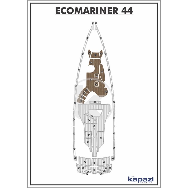 tapete-pvc-thermo-deck-beach-para-ecomariner-44-cabine-natural-friso-preto