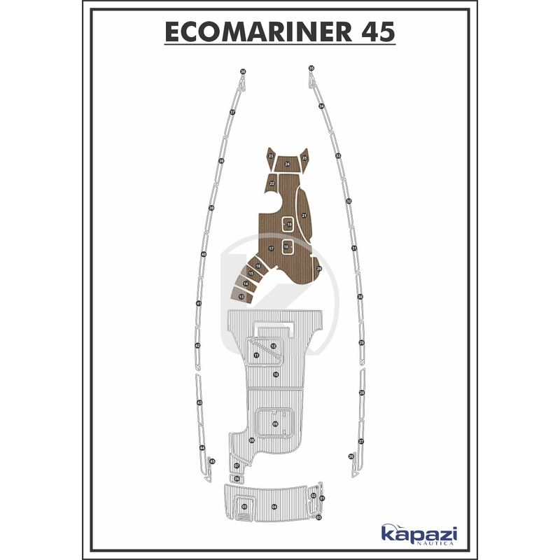 tapete-pvc-thermo-deck-beach-para-ecomariner-45-cabine-natural-friso-preto