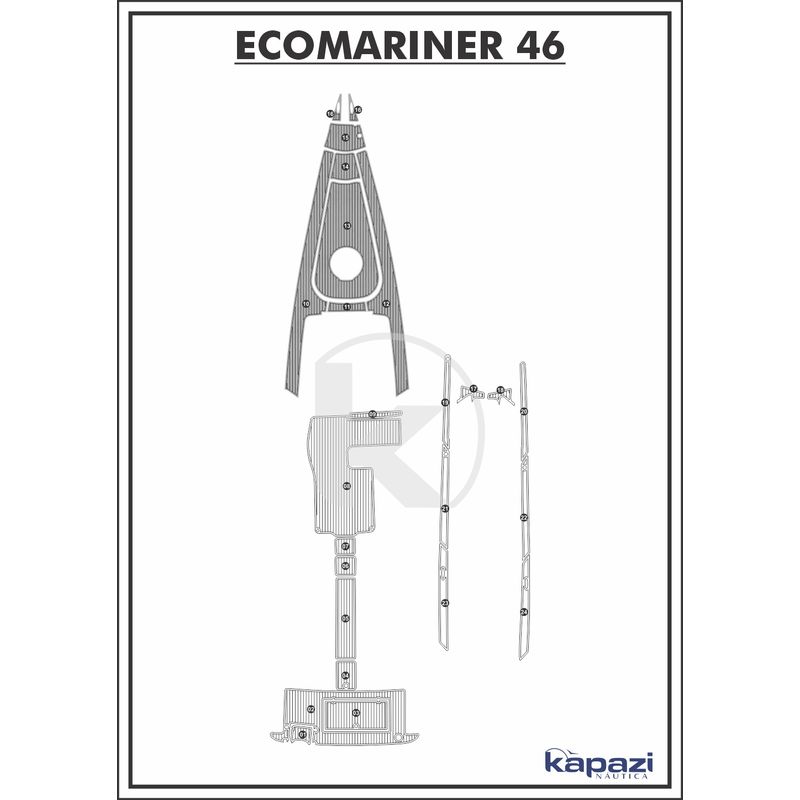tapete-pvc-thermo-deck-comfort-para-ecomariner-46-proa-cinza-friso-preto