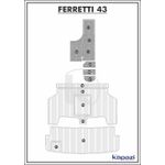 tapete-pvc-thermo-deck-comfort-para-ferretti-43-cabine-cinza-friso-preto