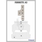 tapete-pvc-thermo-deck-classic-para-ferretti-43-cabine-areia-friso-preto