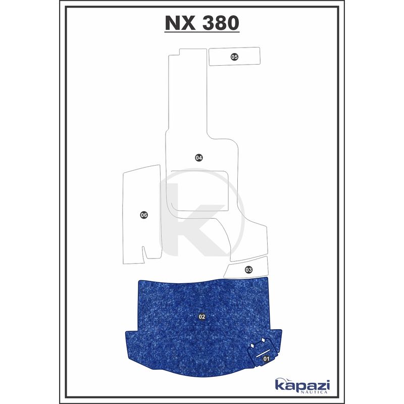 tapete-textil-nauti-clean-para-nx-380-plataforma-azul-maritimo-com-borda
