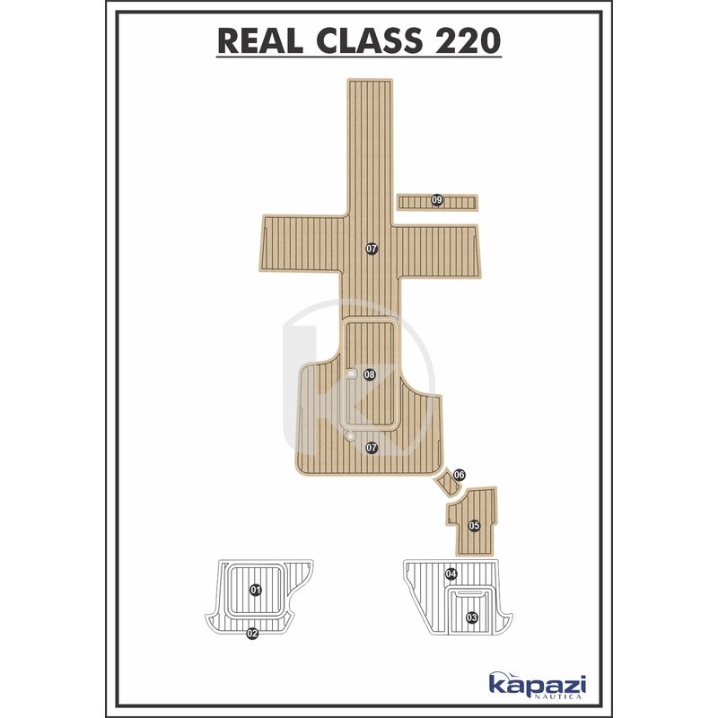 tapete-eva-soft-tech-para-real-class-220-cockpit-areia-friso-preto