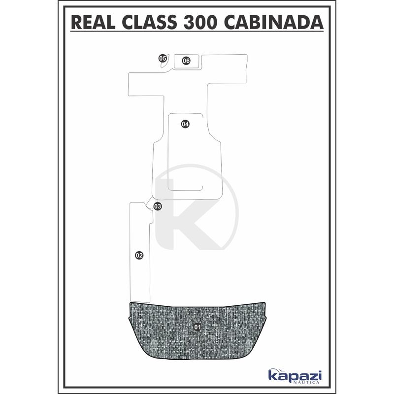 tapete-pvc-nautico-trancado-para-real-class-300-cabinada-plataforma-branco-e-preto-com-borda