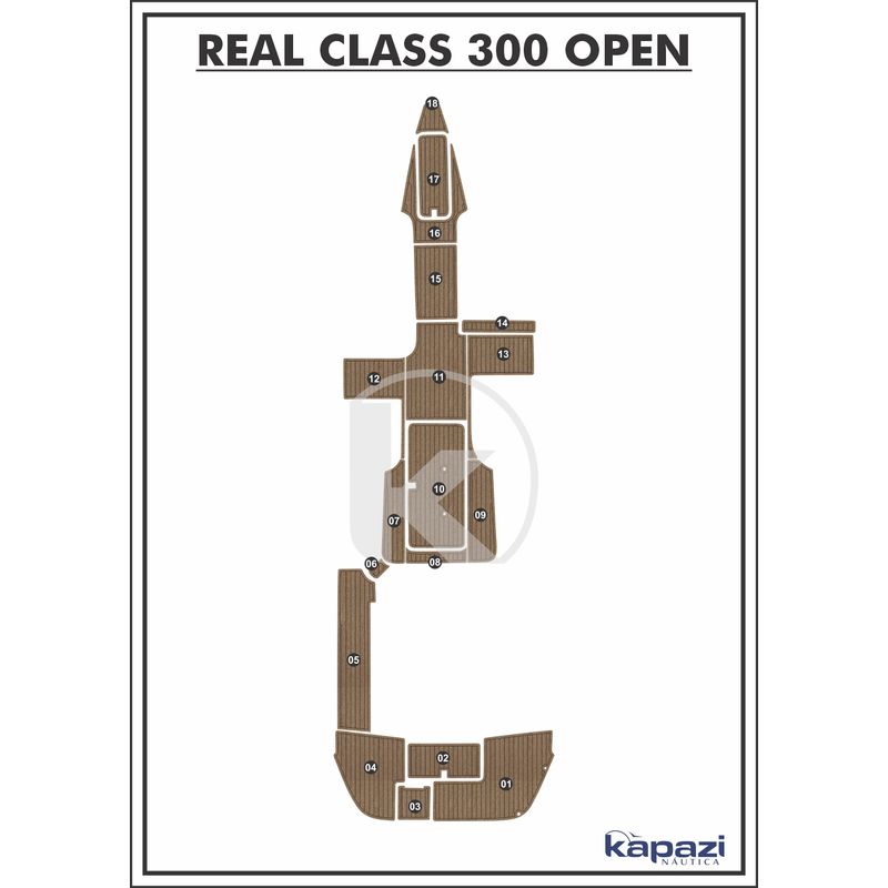 tapete-pvc-thermo-deck-beach-para-real-class-300-open-completo-natural-friso-preto