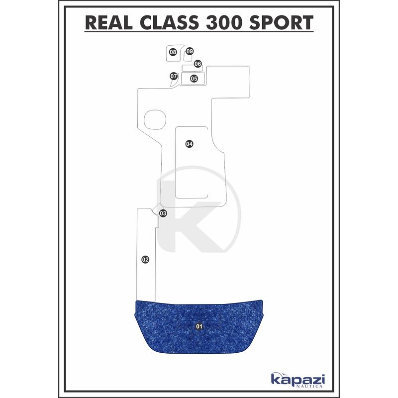 tapete-textil-nauti-clean-para-real-class-300-sport-plataforma-azul-maritimo-com-borda