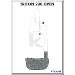 tapete-pvc-nautico-trancado-para-triton-230-open-plataforma-branco-e-preto-com-borda