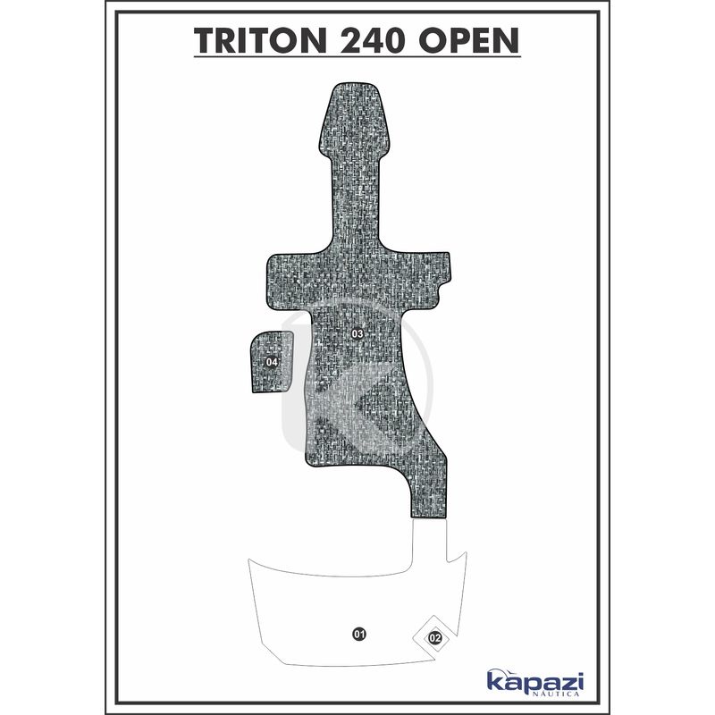 tapete-pvc-nautico-trancado-para-triton-240-open-cockpit-branco-e-preto-com-borda