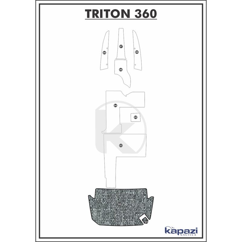 tapete-pvc-nautico-trancado-para-triton-360-plataforma-branco-e-preto-com-borda